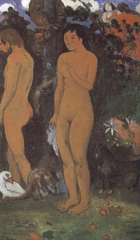 Paul Gauguin Adam Eve china oil painting image